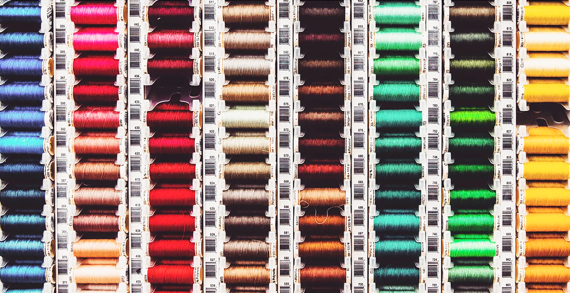 Guide couleurs de fils de broderie