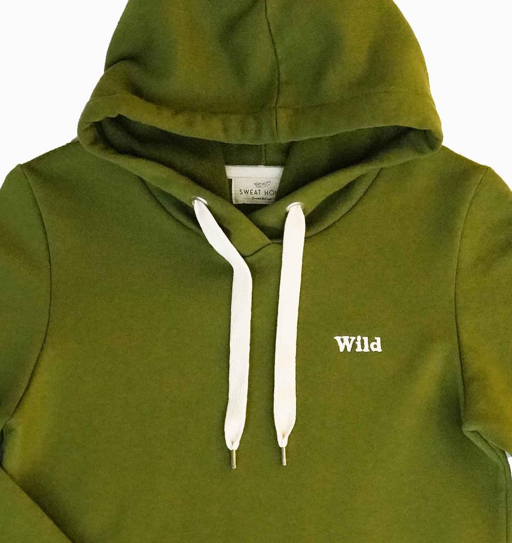 ÉPUISÉ - Le sweat capuche femme Winter personnalisable (36, Vert mousse) - Photo 4