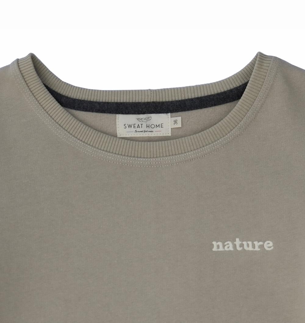 Le sweat col rond femme Winter personnalisable (36, Sable) - Photo 4
