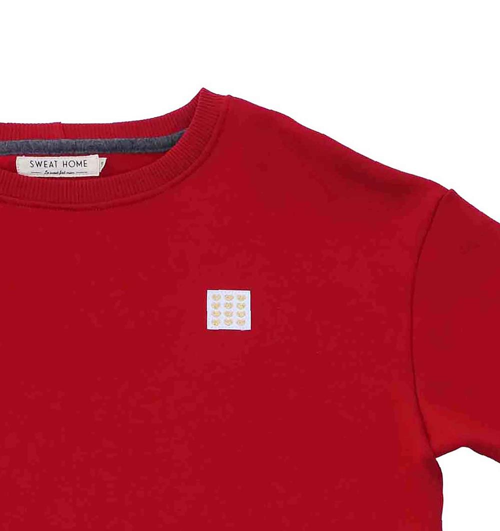 Le sweat col rond Wide femme Summer personnalisable (36, Rouge piment, Pas d&#39;étiquette de personnalisation) - Photo 4