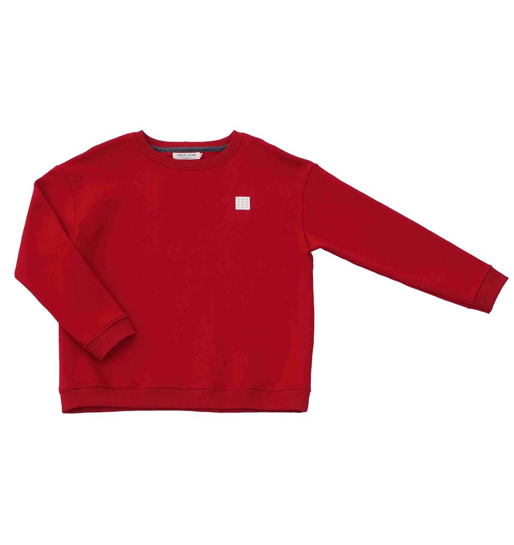 Le sweat col rond Wide femme Summer personnalisable (36, Rouge piment, Pas d&#39;étiquette de personnalisation) - Photo 3