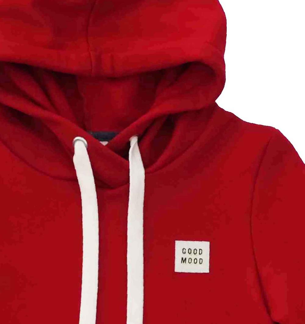 Le sweat capuche femme Summer personnalisable (36, Rouge piment, Pas d&#39;étiquette de personnalisation) - Photo 4