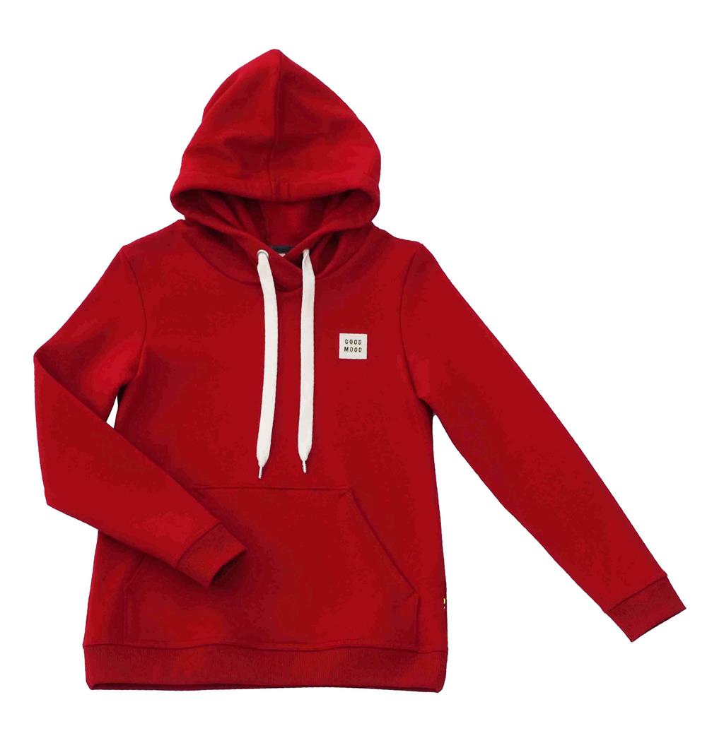 Le sweat capuche femme Summer personnalisable (36, Rouge piment, Pas d&#39;étiquette de personnalisation) - Photo 3