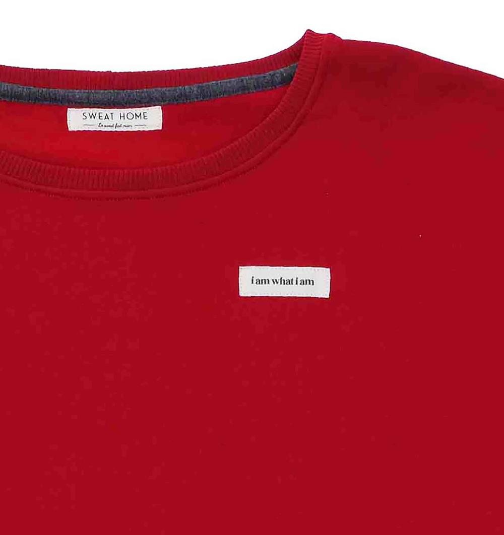 Le sweat loose femme Summer personnalisable (U, Rouge piment, Pas d&#39;étiquette de personnalisation) - Photo 4