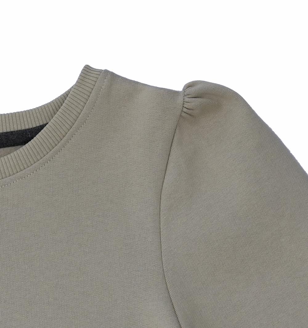 Le sweat à manches longues froncées femme Winter personnalisable (36, Sable) - Photo 3