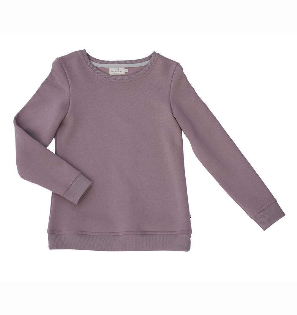 Le sweat col rond femme Lilas personnalisable (36, Lilas) - Photo 2