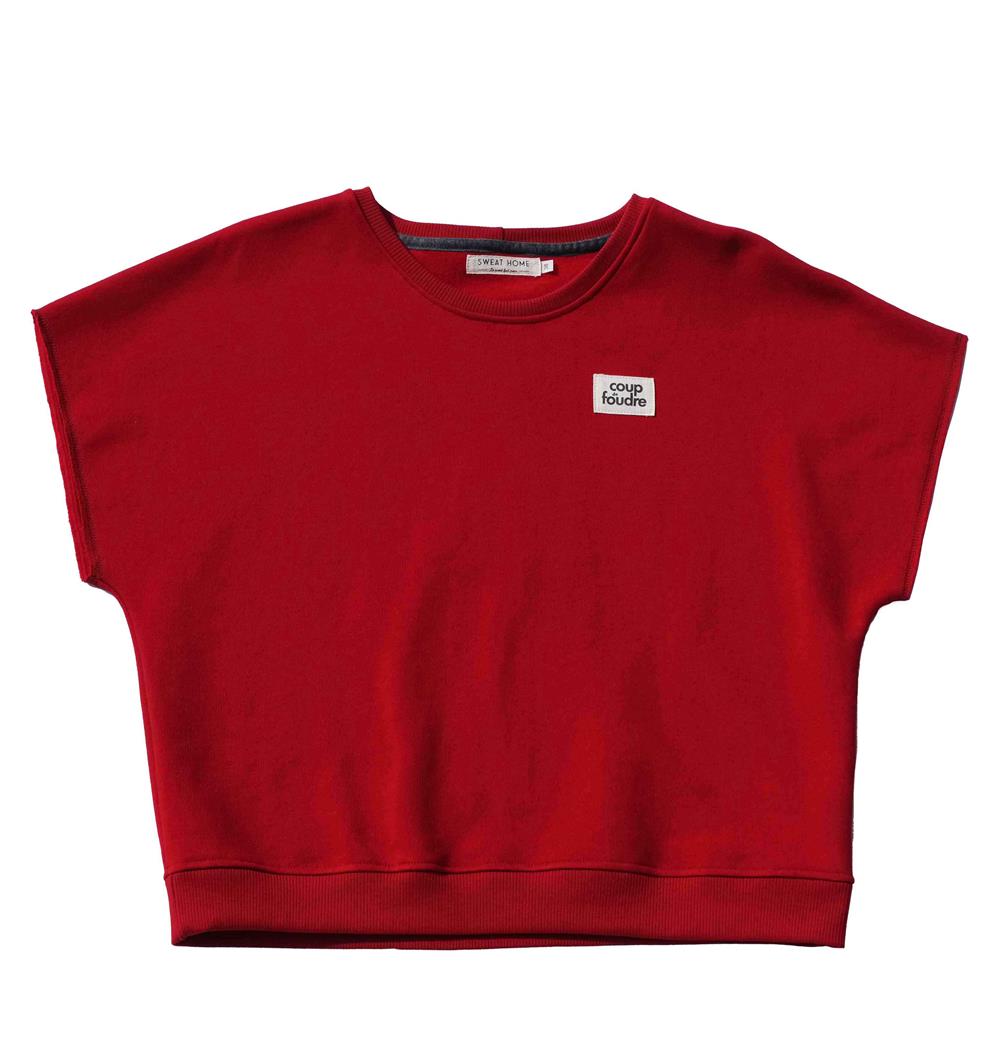 Le sweat Chill femme Summer personnalisable (36/38, Rouge piment, Pas d&#39;étiquette de personnalisation) - Photo 2