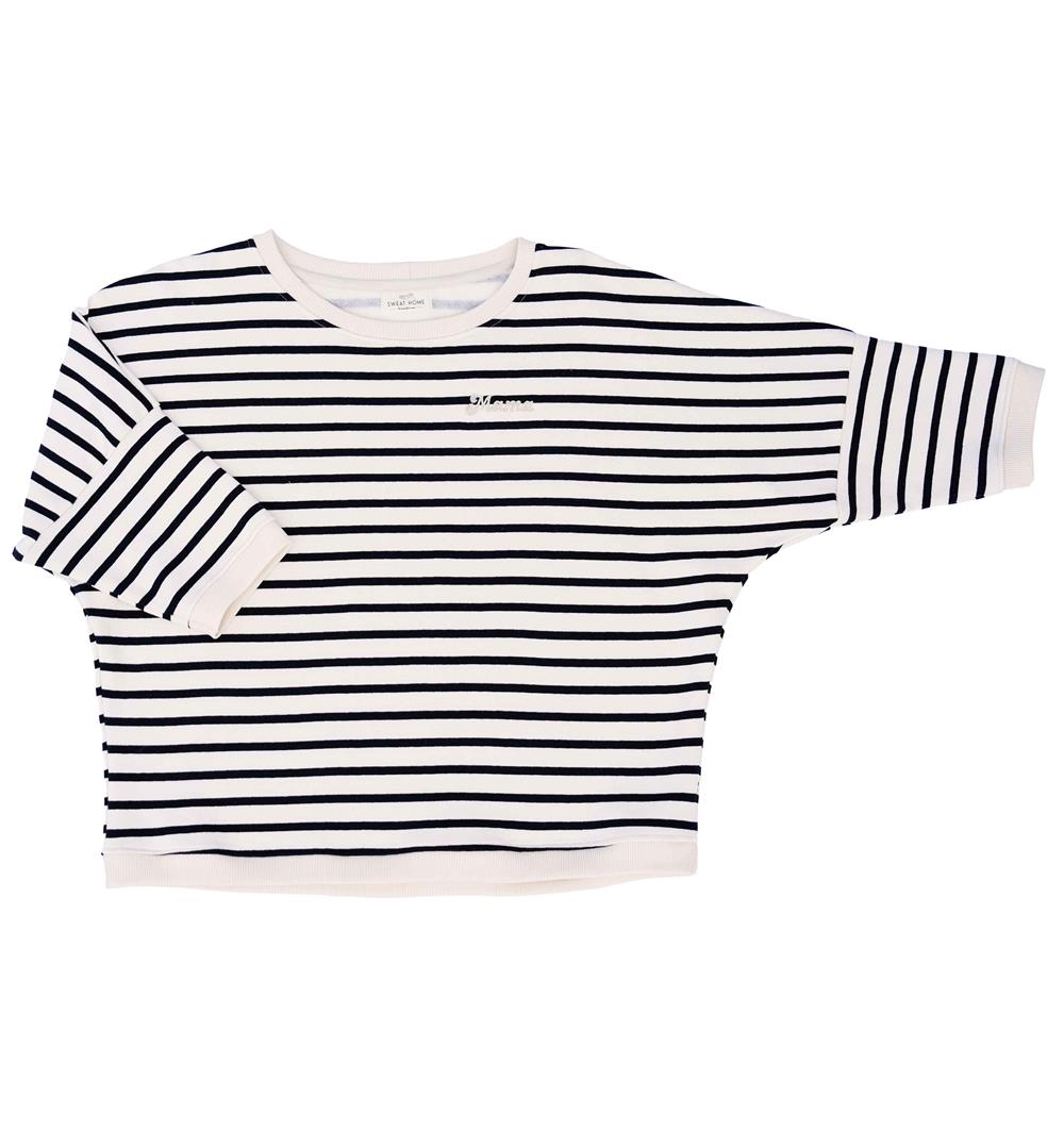 ÉPUISÉ - Le sweat loose femme Marinière personnalisable (U, Marinière) - Photo 3