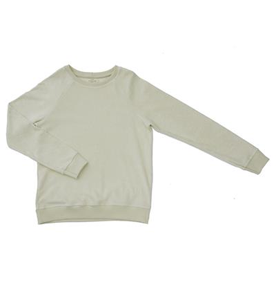 Le sweat col rond homme en éponge personnalisable (S, Éponge écrue) - Photo 2