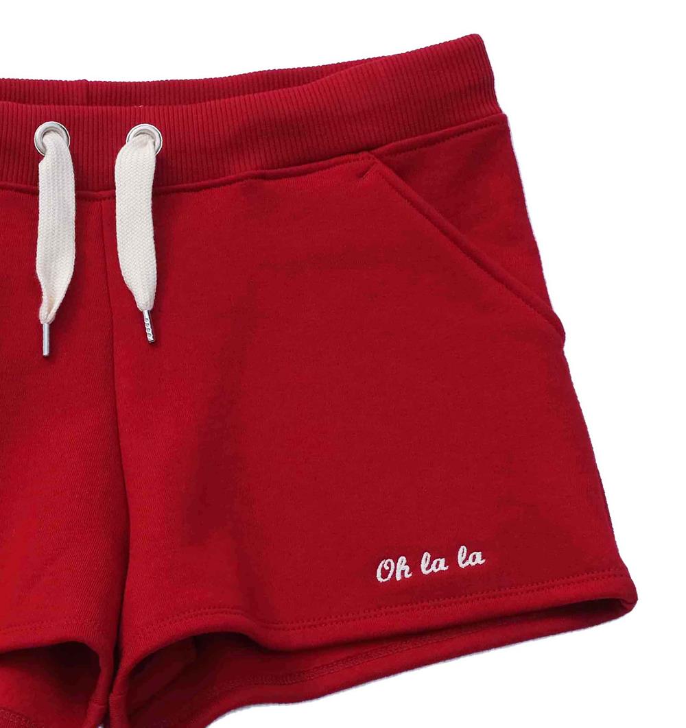 Le short femme Summer personnalisable (36, Rouge piment, Pas d&#39;étiquette de personnalisation) - Photo 3