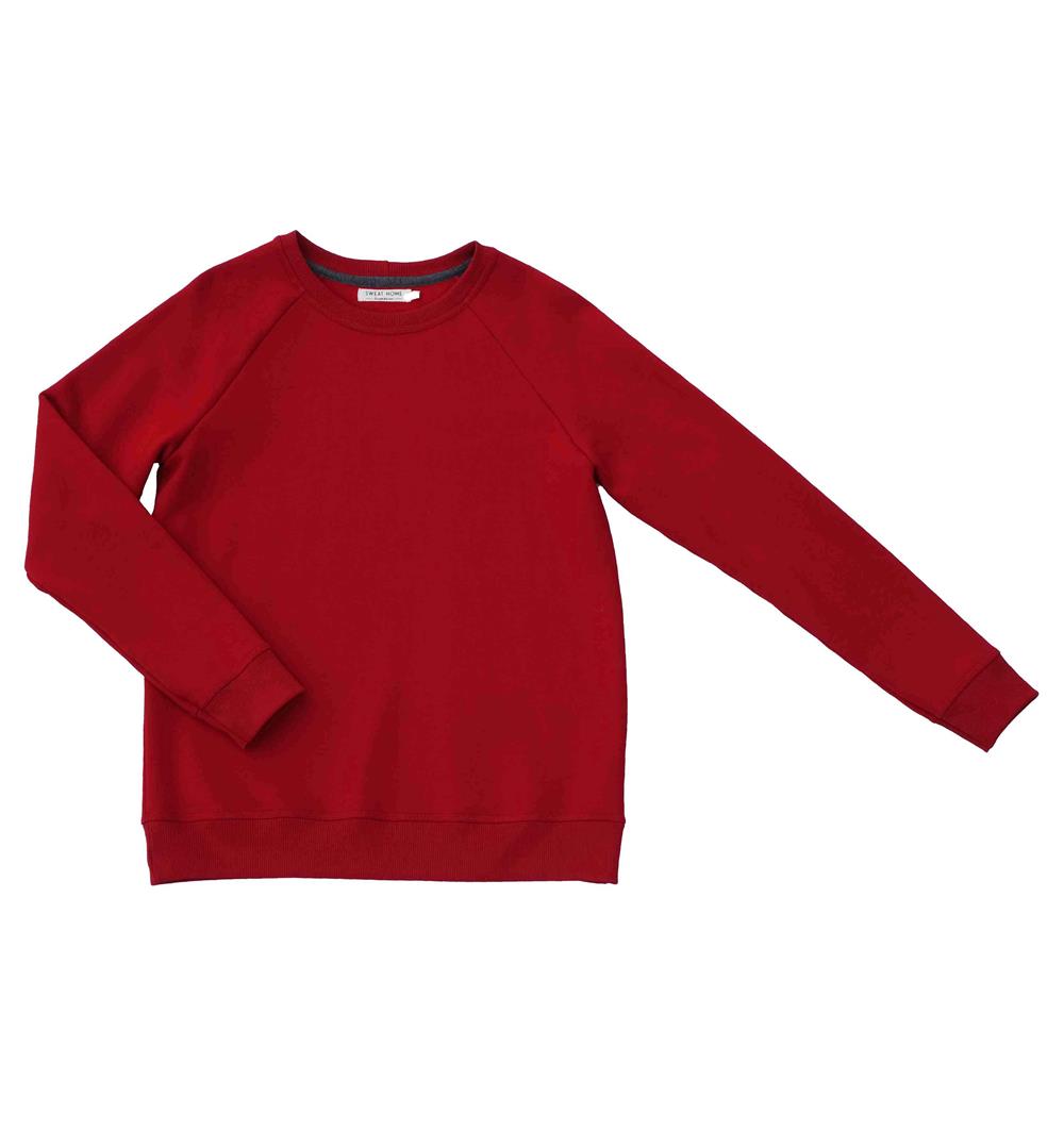 Le sweat col rond homme Summer personnalisable (S, Rouge piment, Pas d&#39;étiquette de personnalisation) - Photo 2