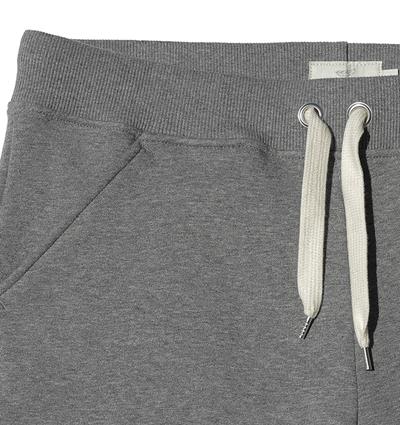 Le bermuda en sweat homme personnalisable (S, Gris foncé chiné) - Photo 4