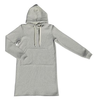 La robe en sweat ado personnalisable (12A, Gris clair chiné) - Photo 2