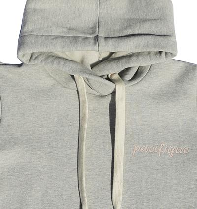 La robe en sweat ado personnalisable (12A, Gris clair chiné) - Photo 4