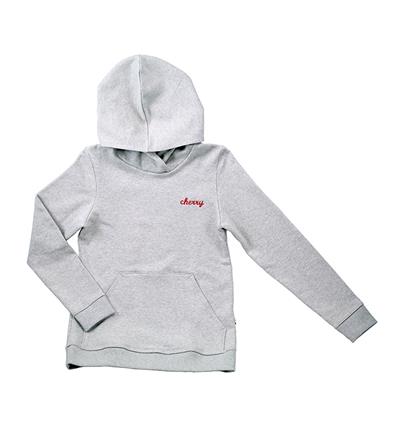 Le sweat capuche femme personnalisable (36, Gris clair chiné) - Photo 3