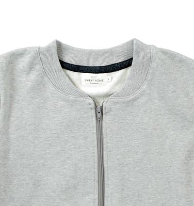 Le sweat zippé femme personnalisable (36, Gris clair chiné) - Photo 2