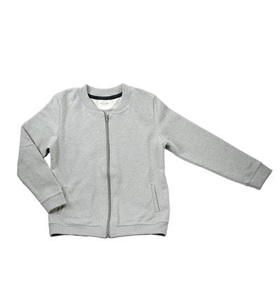 Le sweat zippé femme personnalisable (36, Gris clair chiné) - Photo 3