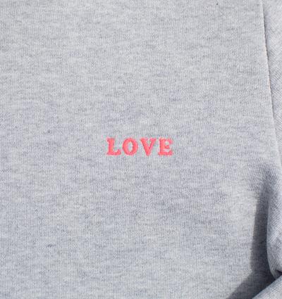 Le sweat capuche ado personnalisable (12A, Gris clair chiné) - Photo 6