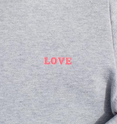 Le sweat capuche ado personnalisable (12A, Gris clair chiné) - Photo 6