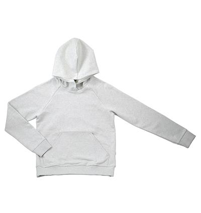 Le sweat capuche homme personnalisable (S, Gris clair chiné) - Photo 3