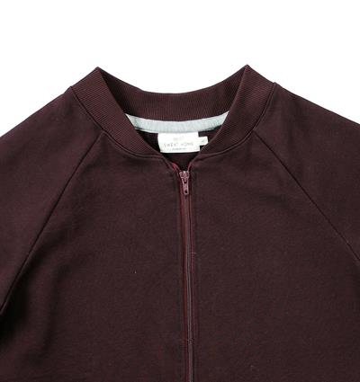 Le sweat zippé homme personnalisable (S, Bordeaux) - Photo 2