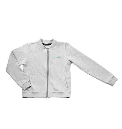 Le sweat zippé ado personnalisable (12A, Gris clair chiné) - Photo 4