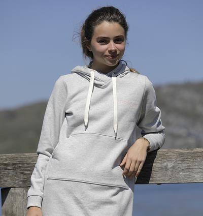 La robe en sweat ado personnalisable (12A, Gris clair chiné) - Photo 7