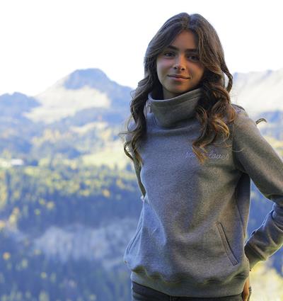 Le sweat col montant ado personnalisable (12A, Gris foncé chiné) - Photo 6