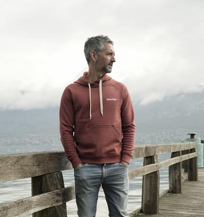 Le sweat capuche homme Summer personnalisable (S, Rouge tendre) - Photo 5