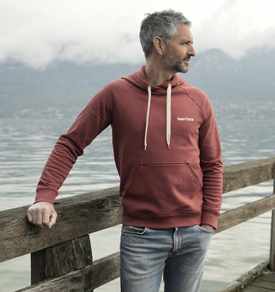 Le sweat capuche homme Summer personnalisable (S, Rouge tendre) - Photo 6