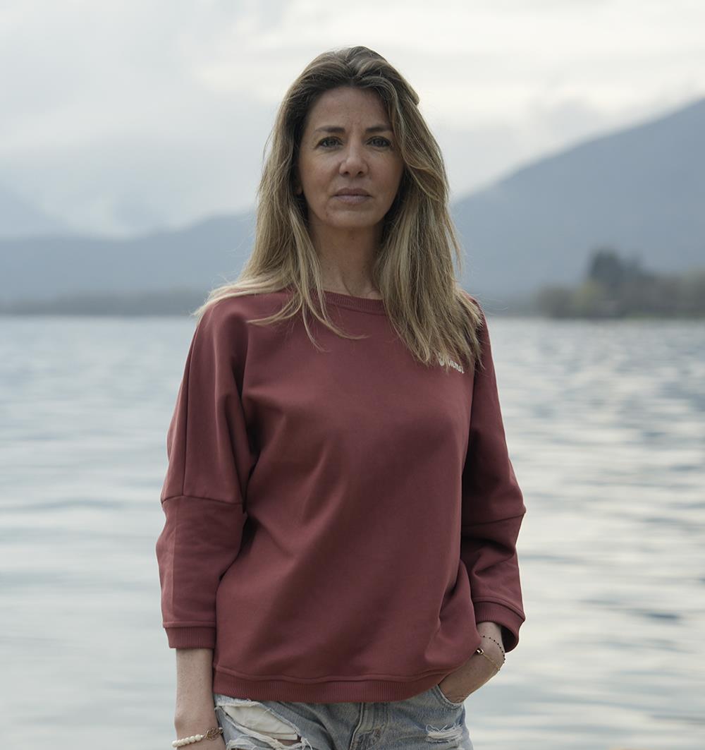 Le sweat loose femme Summer personnalisable (U, Rouge tendre) - Photo 8