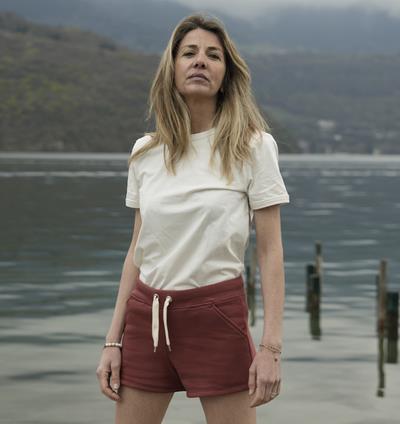 Le short en sweat Summer femme personnalisable (36, Rouge tendre) - Photo 4