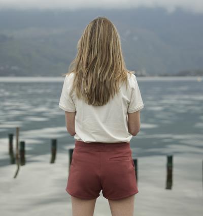 Le short en sweat Summer femme personnalisable (36, Rouge tendre) - Photo 6