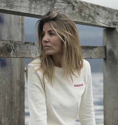 Le sweat col rond femme en éponge personnalisable (36, Éponge écrue) - Photo 8