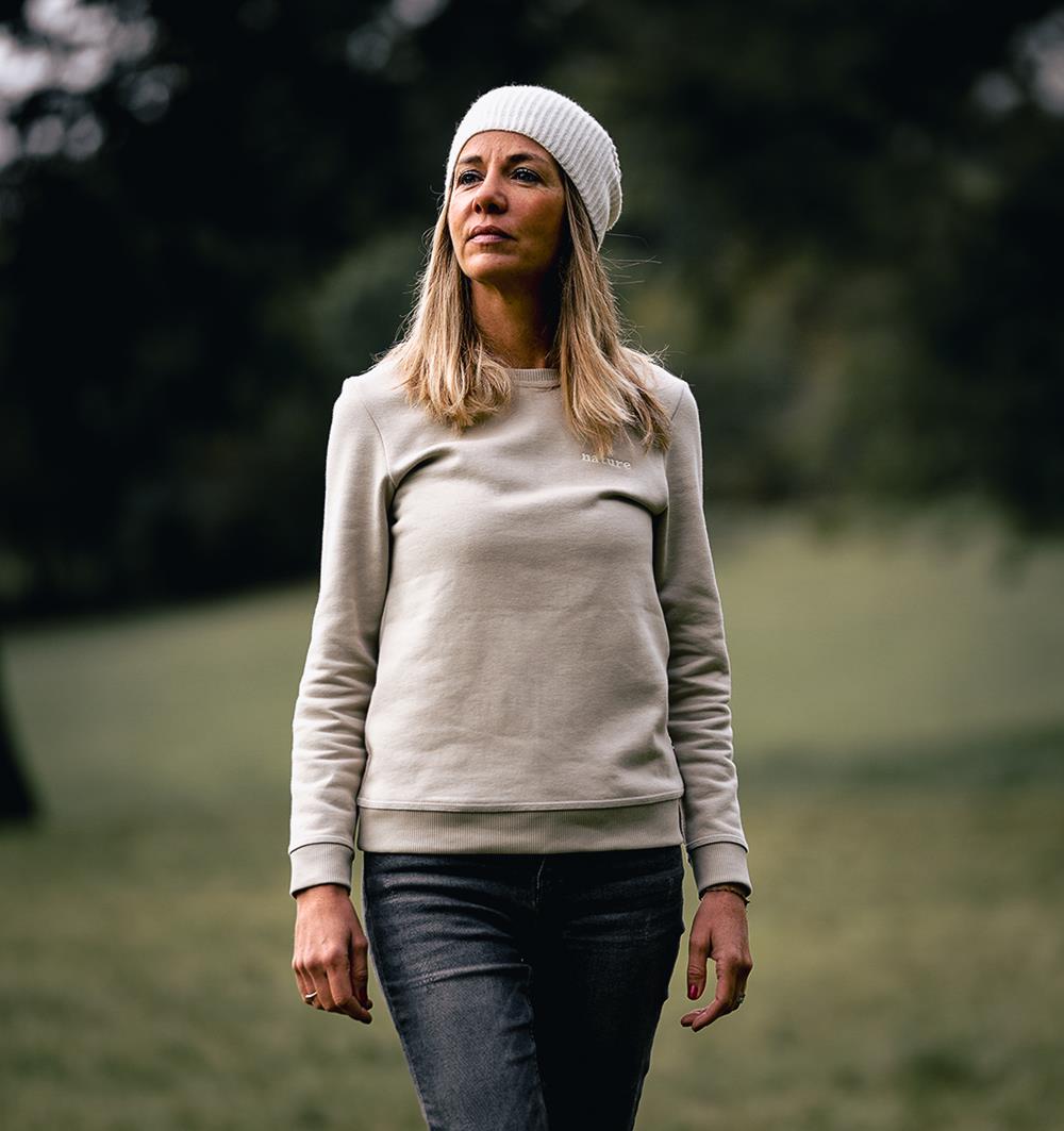 Le sweat col rond femme Winter personnalisable (36, Sable) - Photo 9