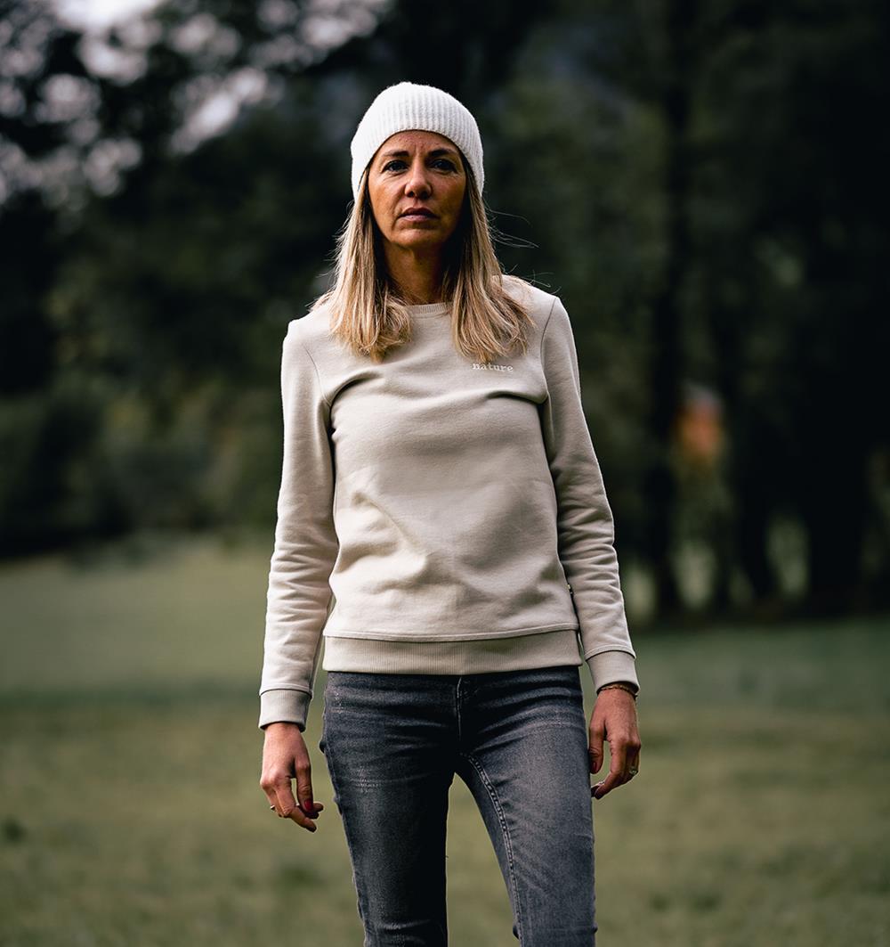 Le sweat col rond femme Winter personnalisable (36, Sable) - Photo 8