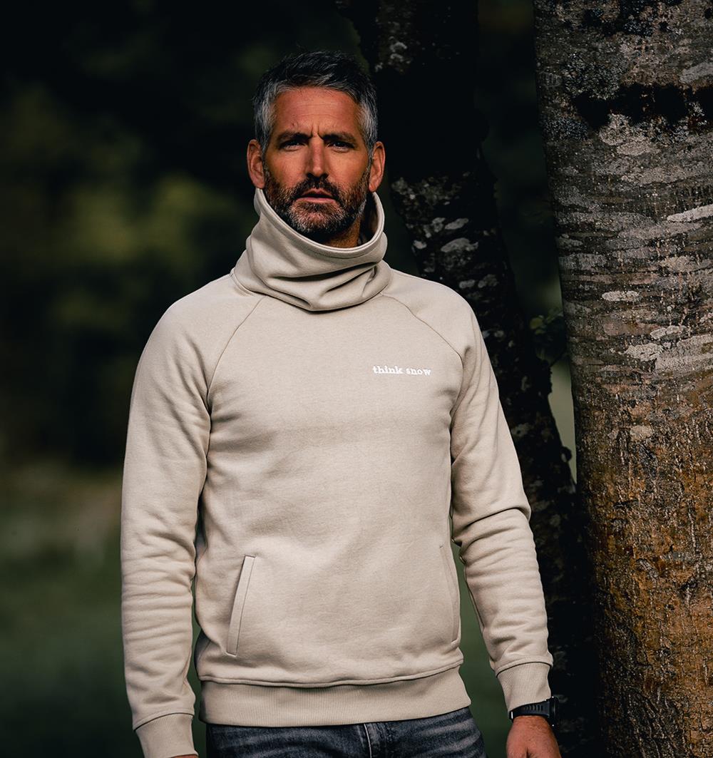 Le sweat col montant homme Winter personnalisable (S, Sable) - Photo 6