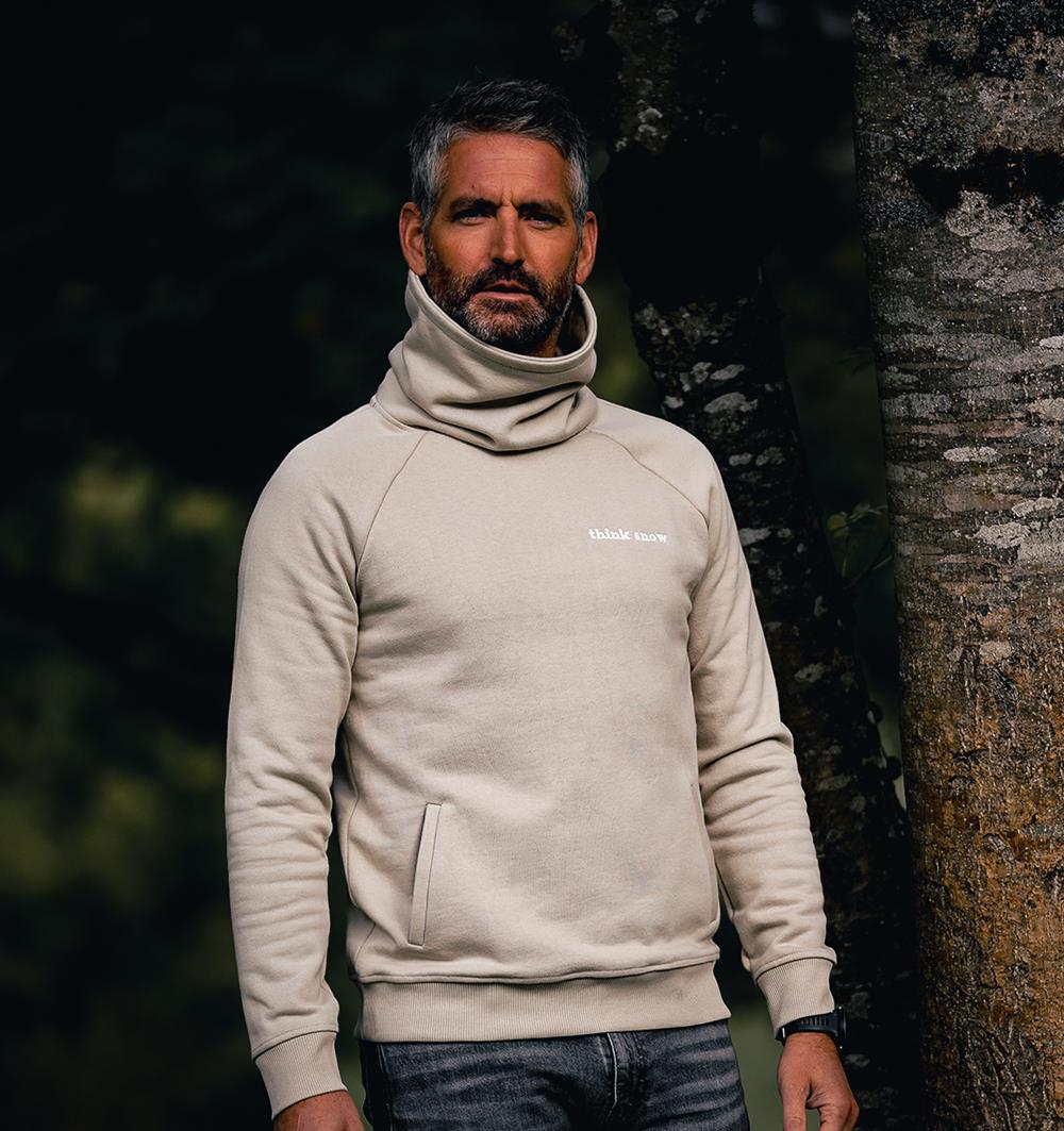 Le sweat col montant homme Winter personnalisable (S, Sable) - Photo 9