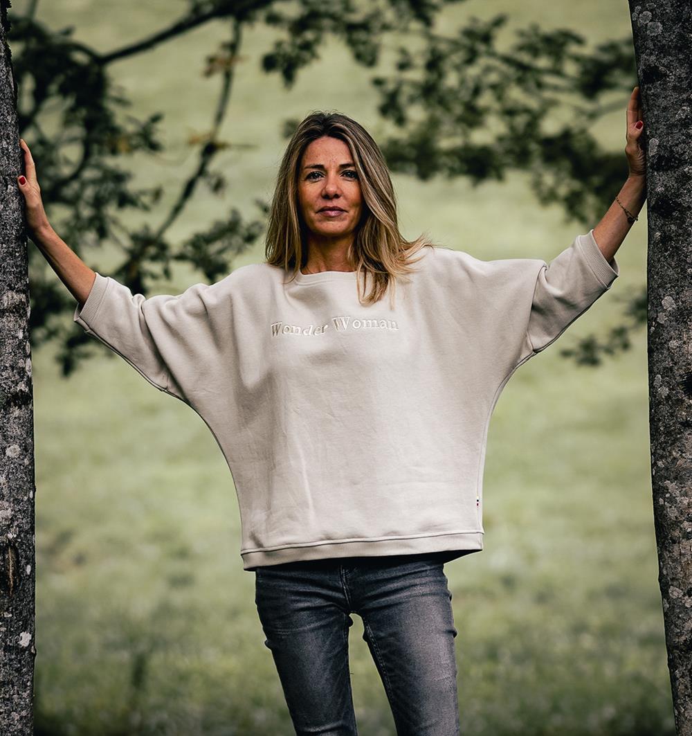 Le sweat loose femme Winter personnalisable (U, Sable) - Photo 7