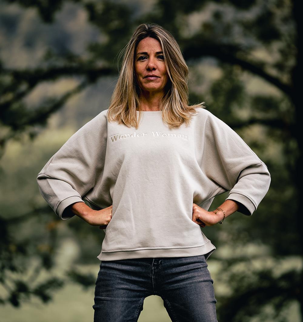 Le sweat loose femme Winter personnalisable (U, Sable) - Photo 10