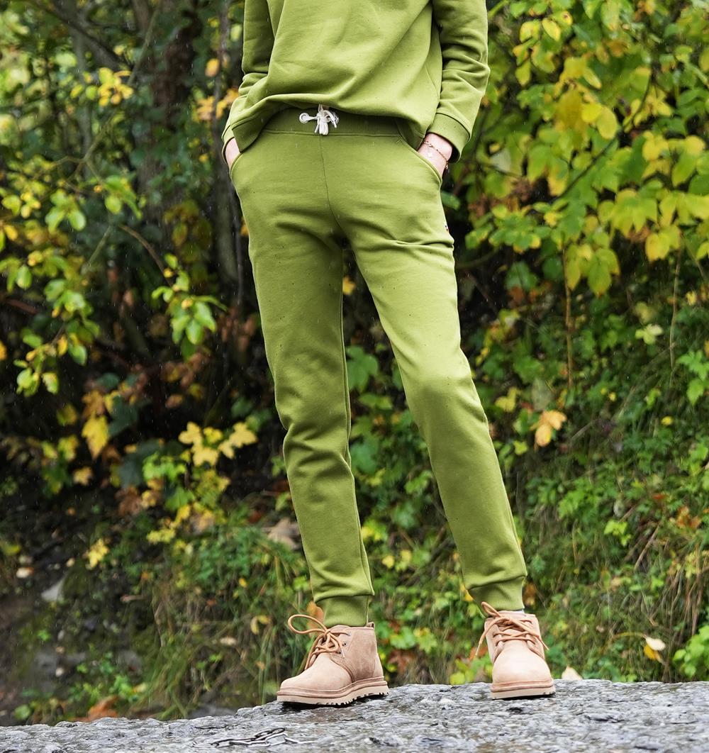 ÉPUISÉ - Le jogging femme Winter (36, Vert mousse, Petite) - Photo 6
