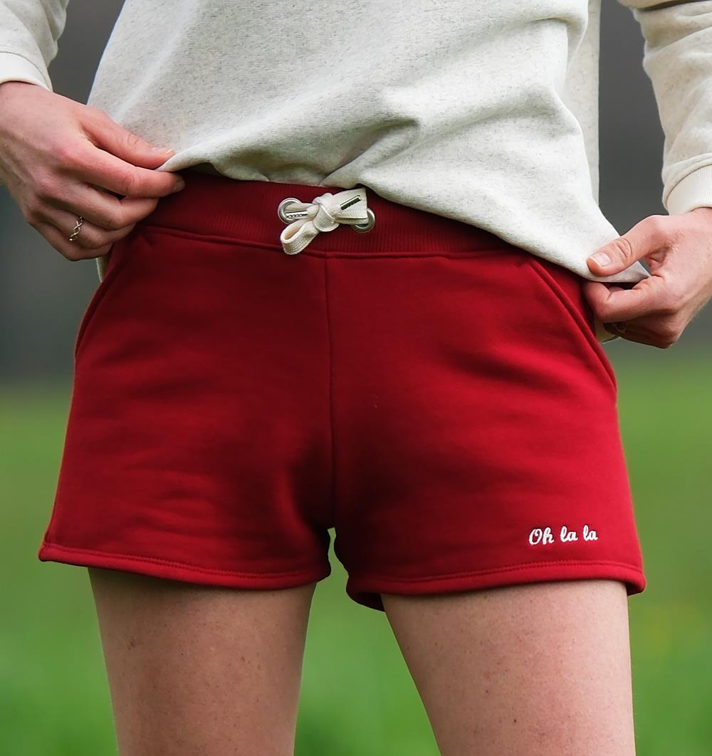 Le short femme Summer personnalisable (36, Rouge piment, Pas d&#39;étiquette de personnalisation) - Photo 7