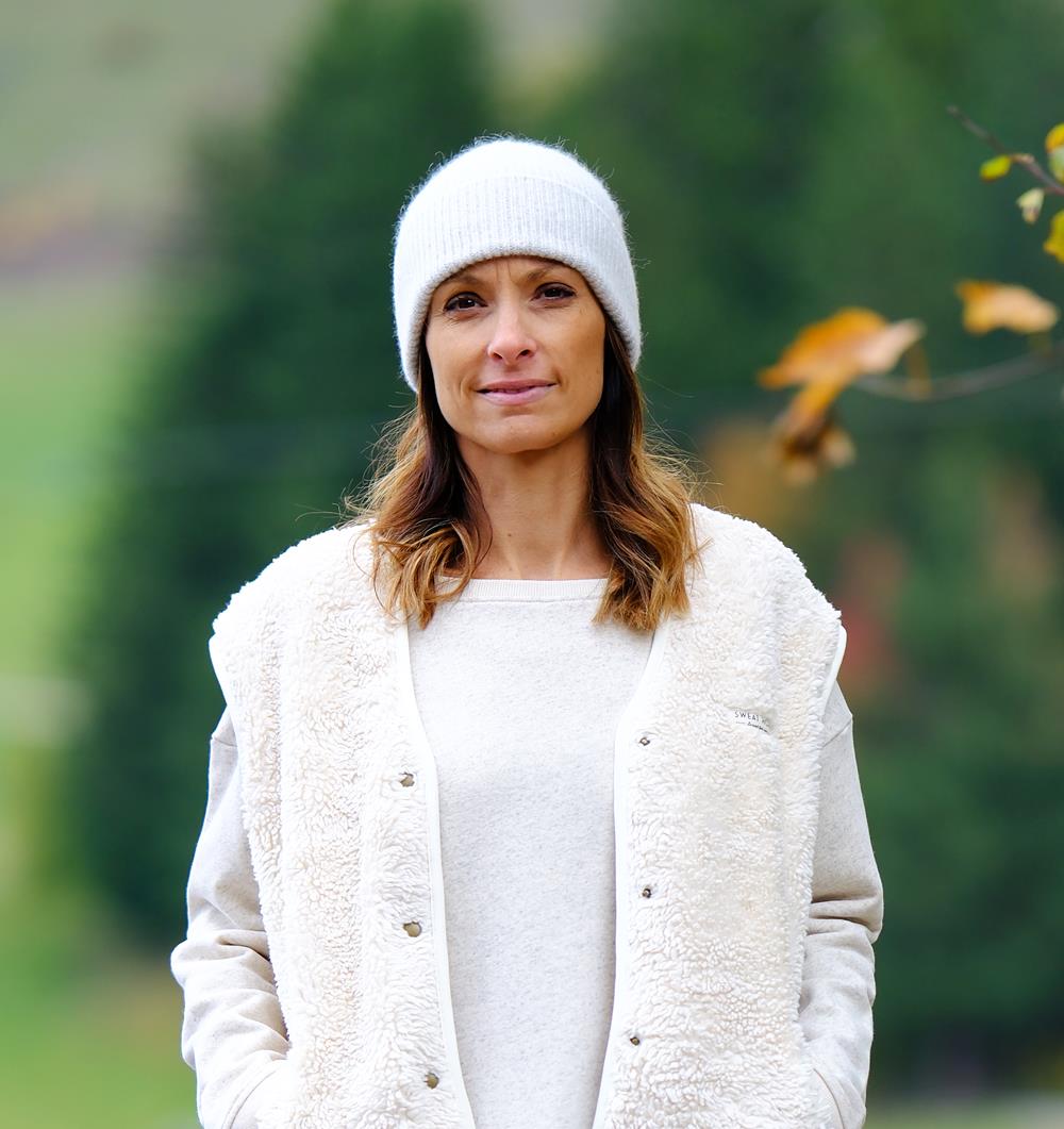 Le Gilet Sherpa femme Réversible personnalisable (36, Écru) - Photo 7