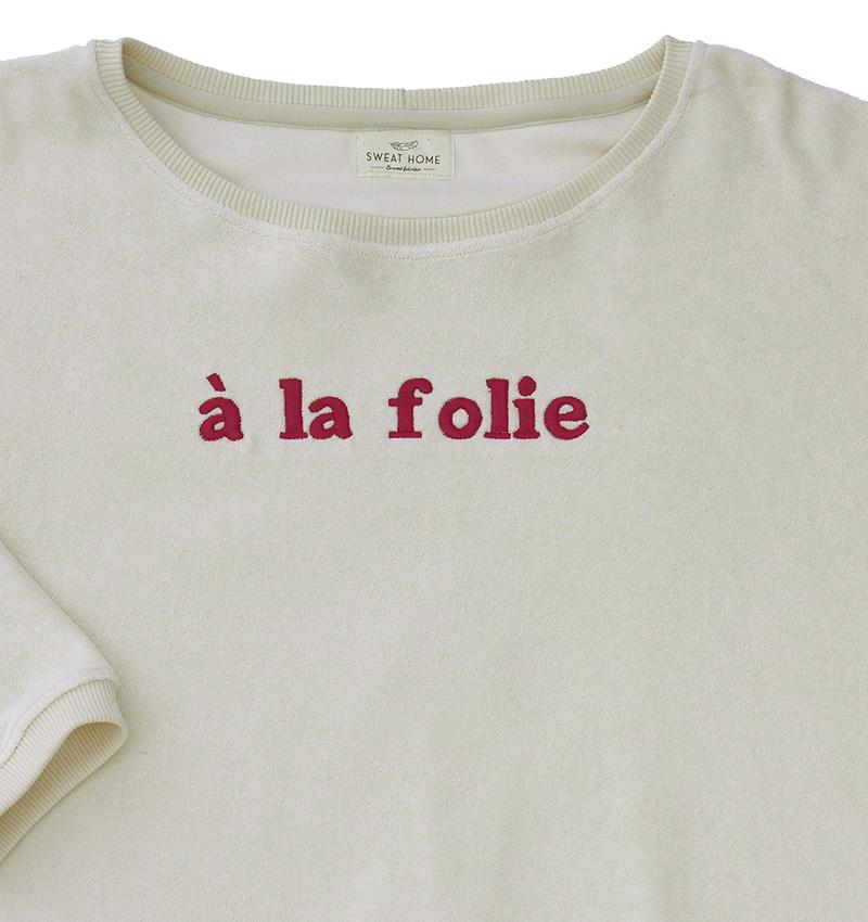 Sweat eponge femme new arrivals