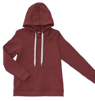 Le sweat capuche femme Summer personnalisable (36, Rouge tendre) - Photo 1