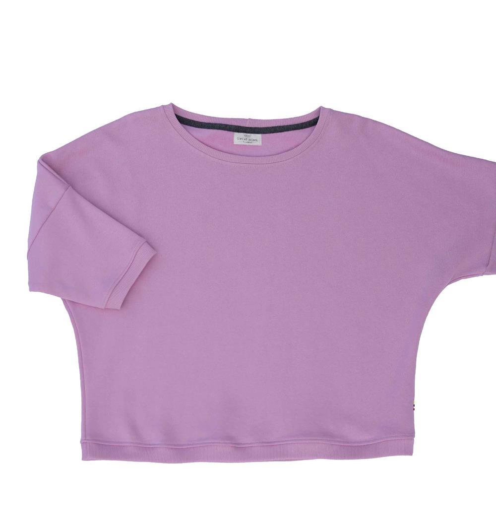 Le sweat loose femme Spring personnalisable (U, Rose bonbon) - Photo 1