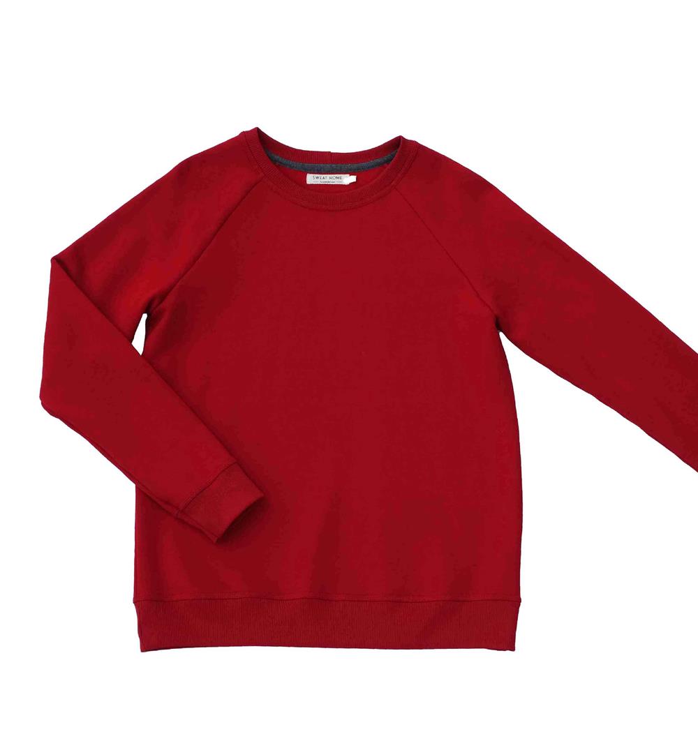 Le sweat col rond homme Summer personnalisable (S, Rouge piment, Pas d&#39;étiquette de personnalisation) - Photo 1