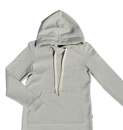 La robe en sweat femme personnalisable (36, Gris clair chiné) - Photo 1