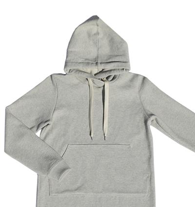 La robe en sweat ado personnalisable (12A, Gris clair chiné) - Photo 1