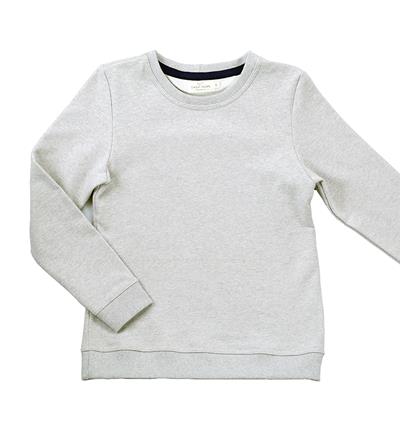 Le sweat col rond femme personnalisable (36, Gris clair chiné) - Photo 1